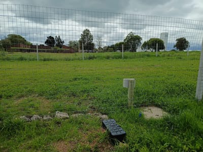 Excelente terreno con todos los servicios y platea