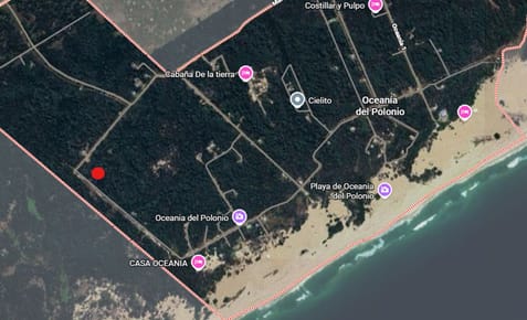 VENTA TERRENO 603 m2 - OCEANIA DEL POLONIO - ROCHA