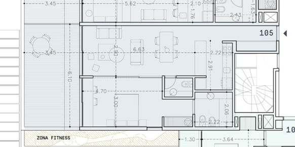 Uy Solano patio 1 dormitorio en Punta Carretas