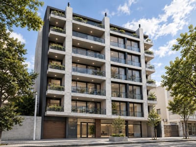 APARTAMENTO 1 DORMITORIO CON GARAGE EN TRES CRUCES