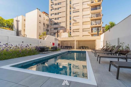 ALQUILO 1 DORM.  P. CARRETAS TERRAZA AMOBLADO GGE