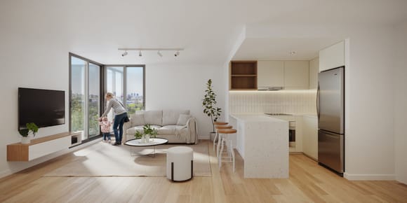 Venta apartamento Tres Cruces 1 dormitorio 2027