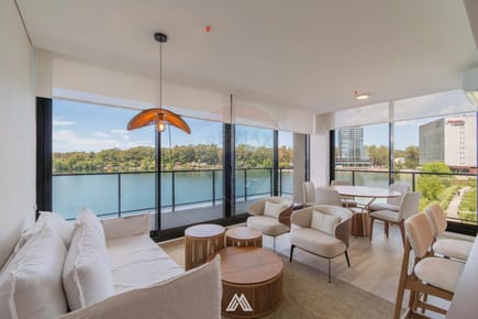 VENTA Apartamento 1 dorm EN POZO Lago Calcagno