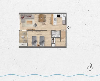 VENTA Duplex 3 dormitorios Lago Calcagno