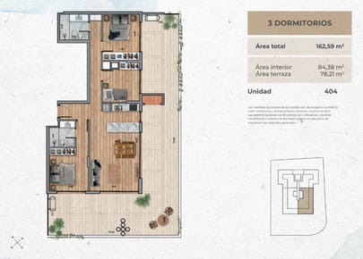 VENTA Apartamento CIUDAD DE LA COSTA 3 dormitorios