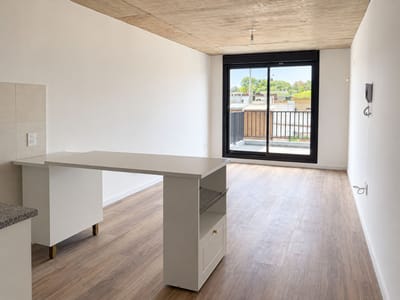 Venta Monoambiente La Blanqueada balcón y terraza
