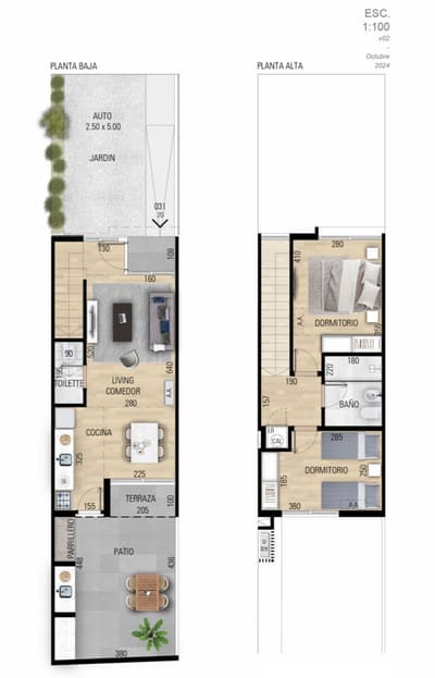 VENTA APARTAMENTO 2 DORMITORIOS EN POZO EN PRADO