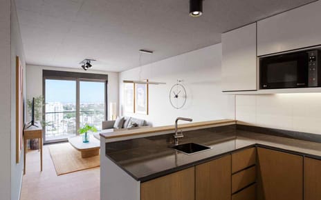 VENTA APTO 2 DORM C/BALCÓN LA BLANQUEADA POZO