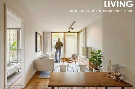 VENTA APARTAMENTO EN POZO CORDON 1 DORMITORIO