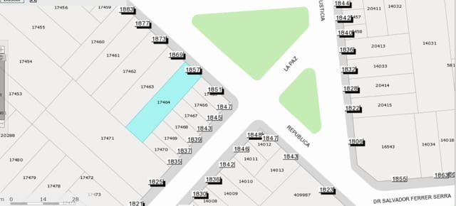 VENTA TERRENO CORDON CON FRENTE A DOS CALLES