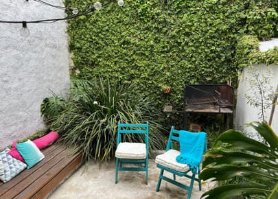 VENTA APTO TIPO CASA 2 DORM. + JARDÍN + SUBSUELO