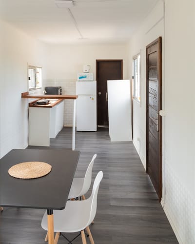 Dos casas contenedor en Araminda