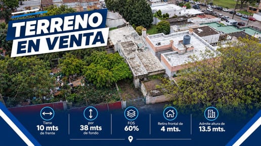 Venta Terreno 380 m2. Buceo