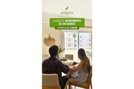 Alquiler departamento. Luque Primer Barrio 