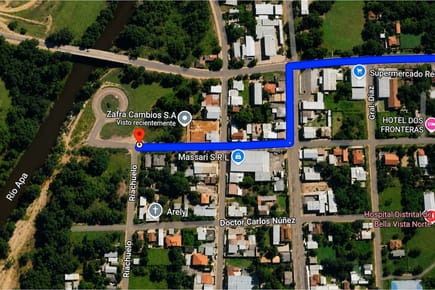 Terreno-Venta-Riachuelo y Cerro Corá Bella Vista Norte, Bella Vista, Amambay