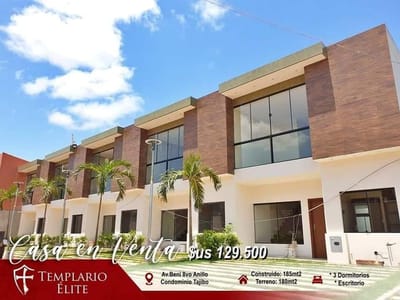 CASA EN VENTA EN LA AV. BENI 8VO ANILLO - CONDOMINIO 