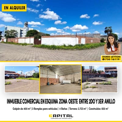  INMUEBLE COMERCIAL ESTRATÉGICO EN ALQUILER
