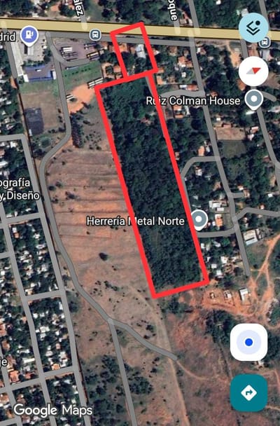 AMPLIO TERRENO EN VENTA SOBRE RUTA IDEAL  PARA DESAROLLO