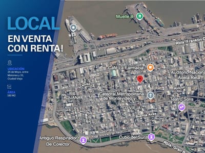 OPORTUNIDAD PARA INVERSIONISTA, LOCAL CON RENTA