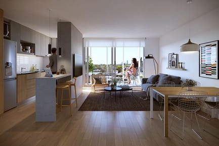 DOMINI Avenida . Apartamento 1 dormitorio con terraza