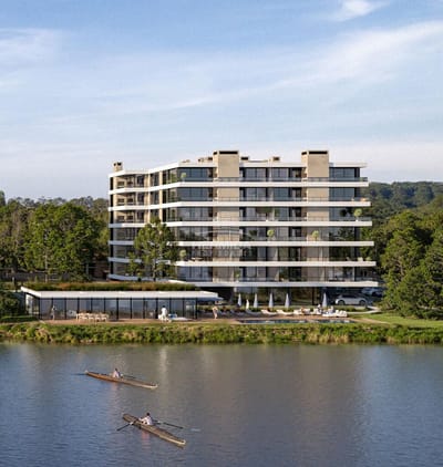 GROU Rowing Unidad de 3 dormitorios con terraza y parrillero