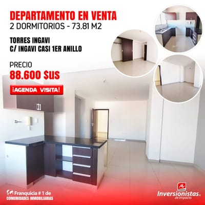 DEPARTAMENTO DE 2 DORMITORIO 