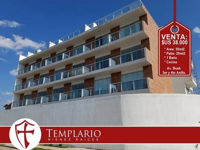 Av. Busch 3er. y 4to. anillo - Departamento a estrenar