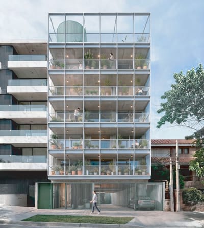 Venta proyecto en Pozo. Apartamento monoambiente con terraza en Pocitos