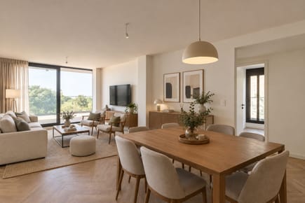 Alquiler apartamento 3 dormitorios con terraza y cochera en la rambla de Barra de Carrasco