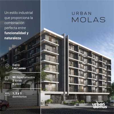 Departamentos en EDIFICIO URBAN MOLAS