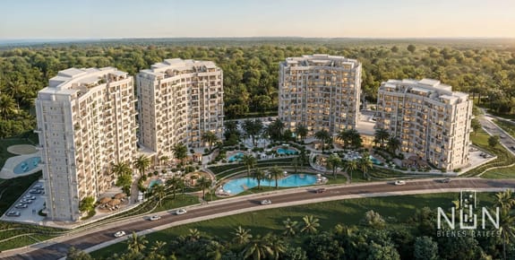 Departamentos de 2 dormitorios en Aquadelta { ZUBA Park con piscinas naturales