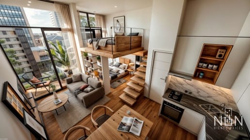 Loft de doble altura a 50 mts del Shopping del Sol