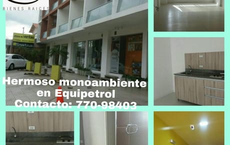 Hermoso Mono ambiente en Equipetrol