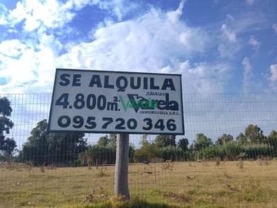 Alquiler terreno Interbalnearia de 4800 m2