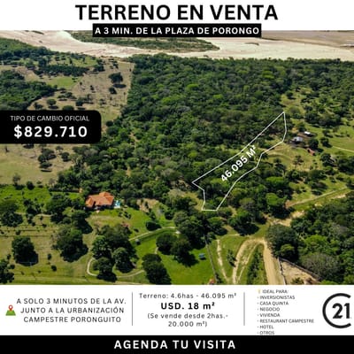 AMPLIO TERRENO EN VENTA - URUBO