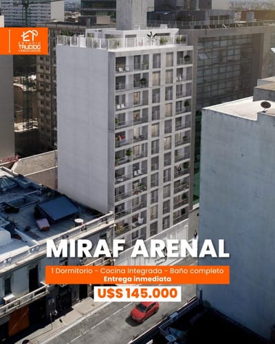 Venta apartamento 1 dormitorio a estrenar en Cordón – Próximo a Facultad de Derecho – USD 145.000 más 4% gastos de ocupación