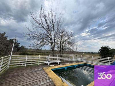 Venta de chacra de 5.8he casa, salón de fiestas, piscina y salón (Toledo Chico)
