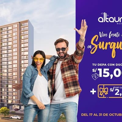 Edificio Altaurora - Vive frente a Miraflores y cerca de San Isidro