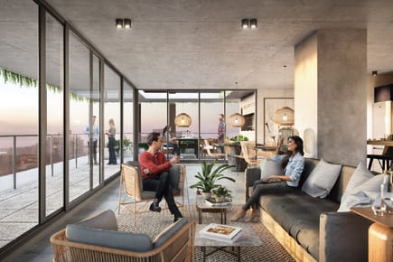 J.S. Venta apartamento 2 dormitorios Aguada Estrenar Terraza