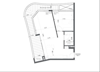 J.S. Venta apartamento 1 dormitorio cordón estrenar parrill