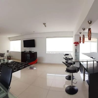 Alquiler  dplex amoblado  dormitorios a  cuadras de Malecn  Miraflores