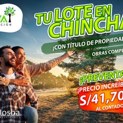 VIVA LOTIZACIÓN - CHINCHA: LOTES URBANOS 113M2