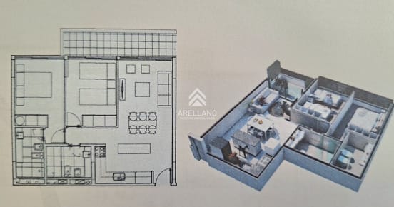 APARTAMENTO A ENTRENAR 2 DORMITORIOS
