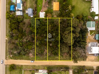 3 terrenos linderos en balneario buenos aires, 622m2 cada uno