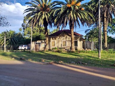 Propiedad con 6000 metros cuadrados de terreno con otro apartamento