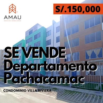 VENDO DEPARTAMENTO EN PACHACAMAC  LIMITE VILLA EL SALVADOR