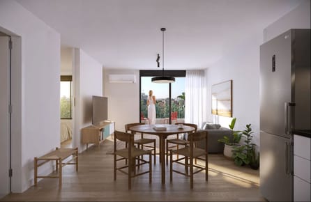 Venta apartamento de 1 dormitorio y patio en Cordon