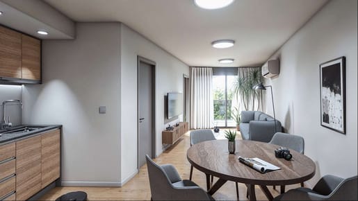 Venta apartamento de 1 dormitorio en Pocitos