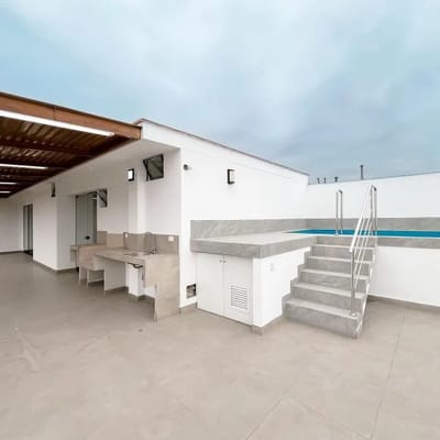DEPARTAMENTO DE ESTRENO EN VENTA  DORMITORIOS TERRAZA PISCINA CHACARILLA SURCO