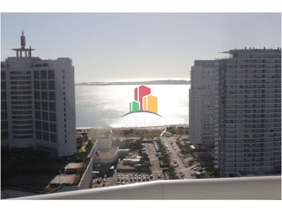 apartamento con vista a playa mansa